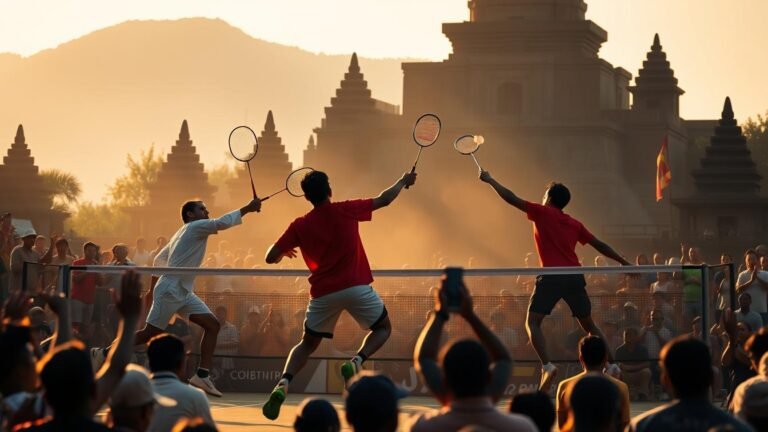 Indonesia Raih Emas di Cabang Bulu Tangkis