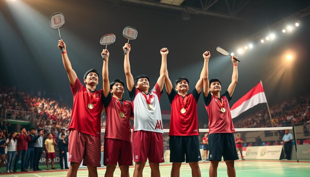Kemenangan Gemilang Indonesia di Bulu Tangkis