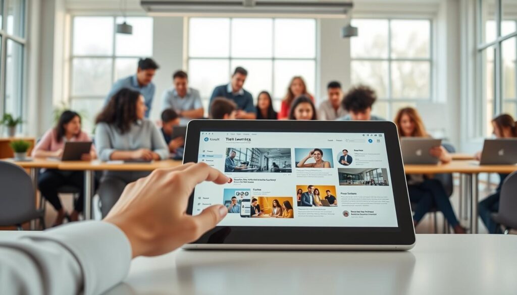 e-learning platform