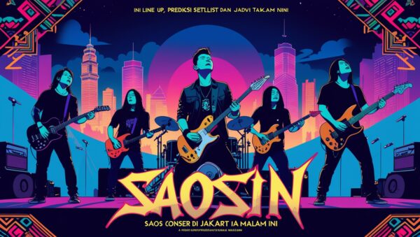 Ini Line Up, Prediksi Setlist dan Jadwal Tampil Konser Saosin di Jakarta Malam Ini