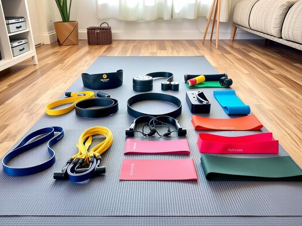 Berbagai jenis resistance band yang direkomendasikan untuk latihan di apartemen Berbagai jenis resistance band yang direkomendasikan untuk latihan di apartemen